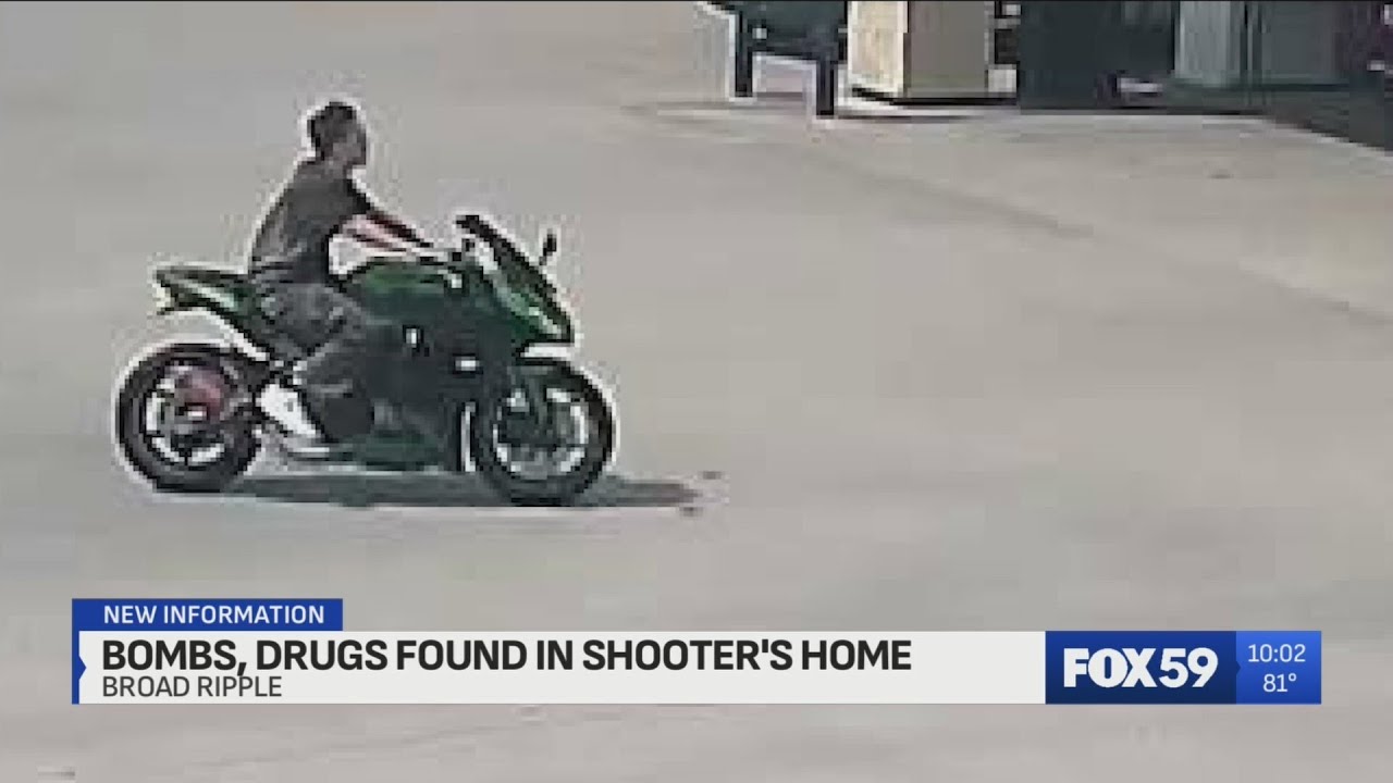 Cops find bombs, drugs in home of alleged IN shooter