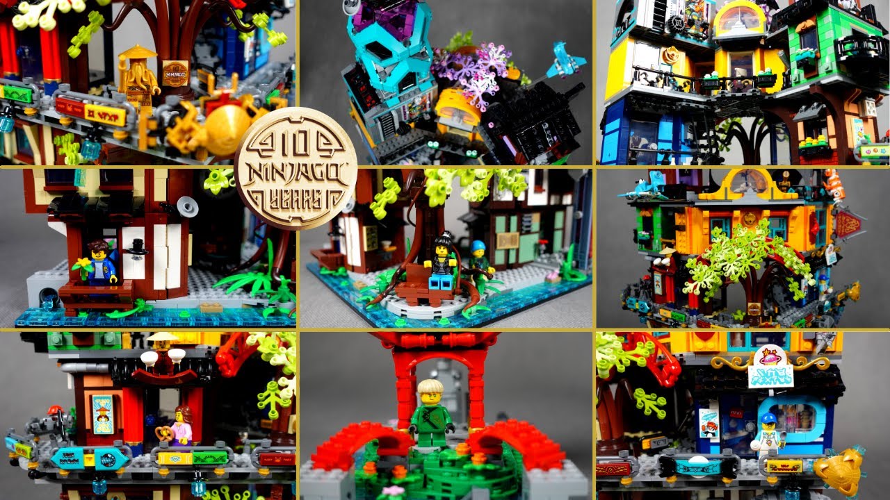 LEGO NINJAGO 71741 - OGRODY MIASTA NINJAGO - RECENZJA
