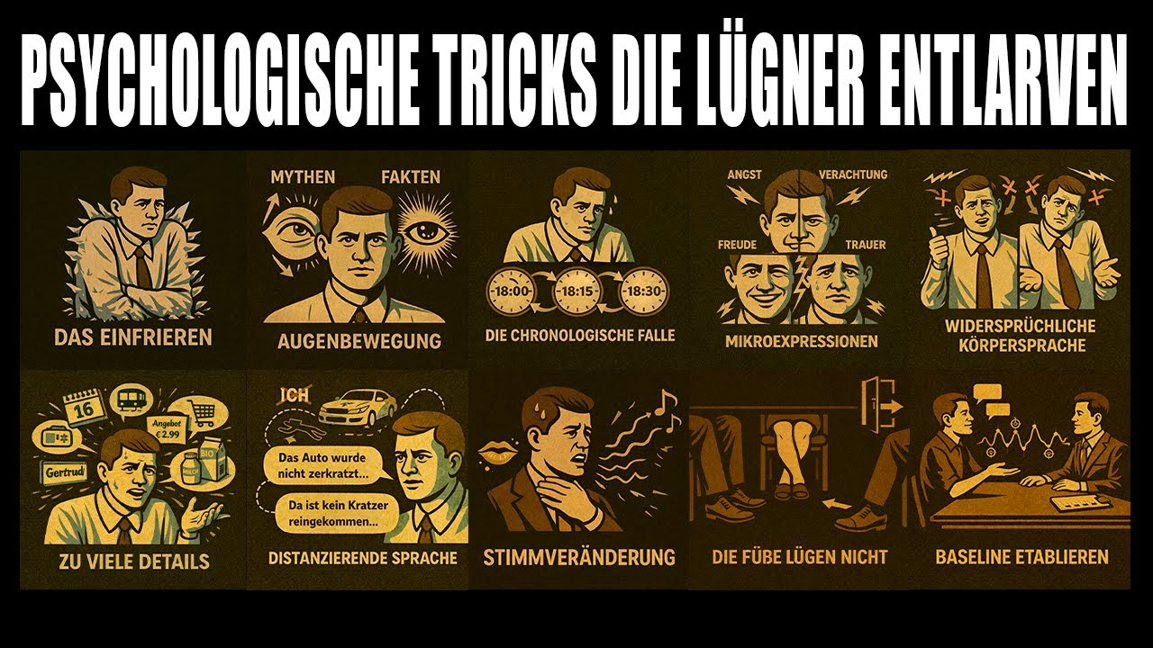 10 Psychologische Tricks, mit denen Lügner sofort entlarvt werden (FBI-Methoden)