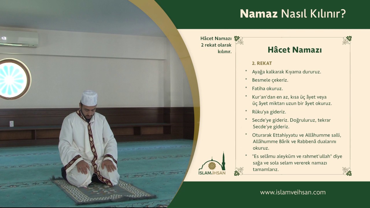 Hacet Namazı Nasıl Kılınır?