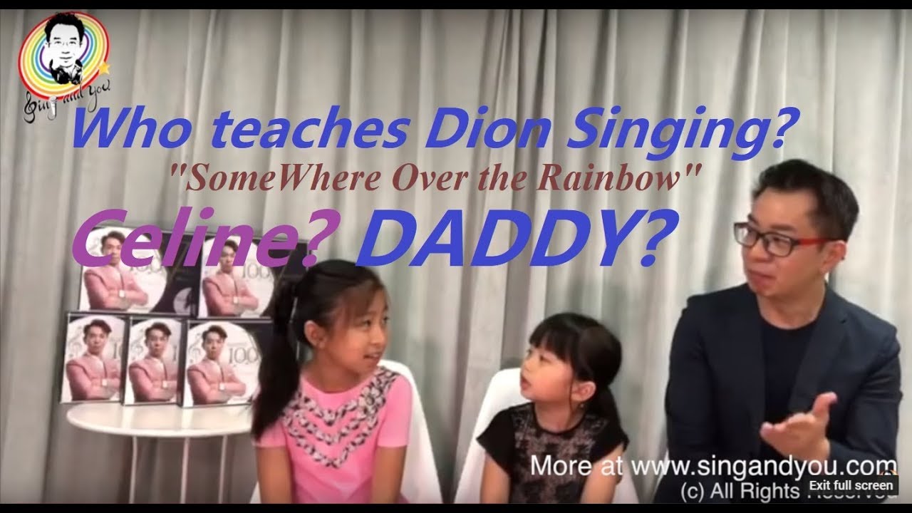 Magical Vocal Lesson: Celine Tam Shows Sister How To Sing 'somewhere Over The Rainbow