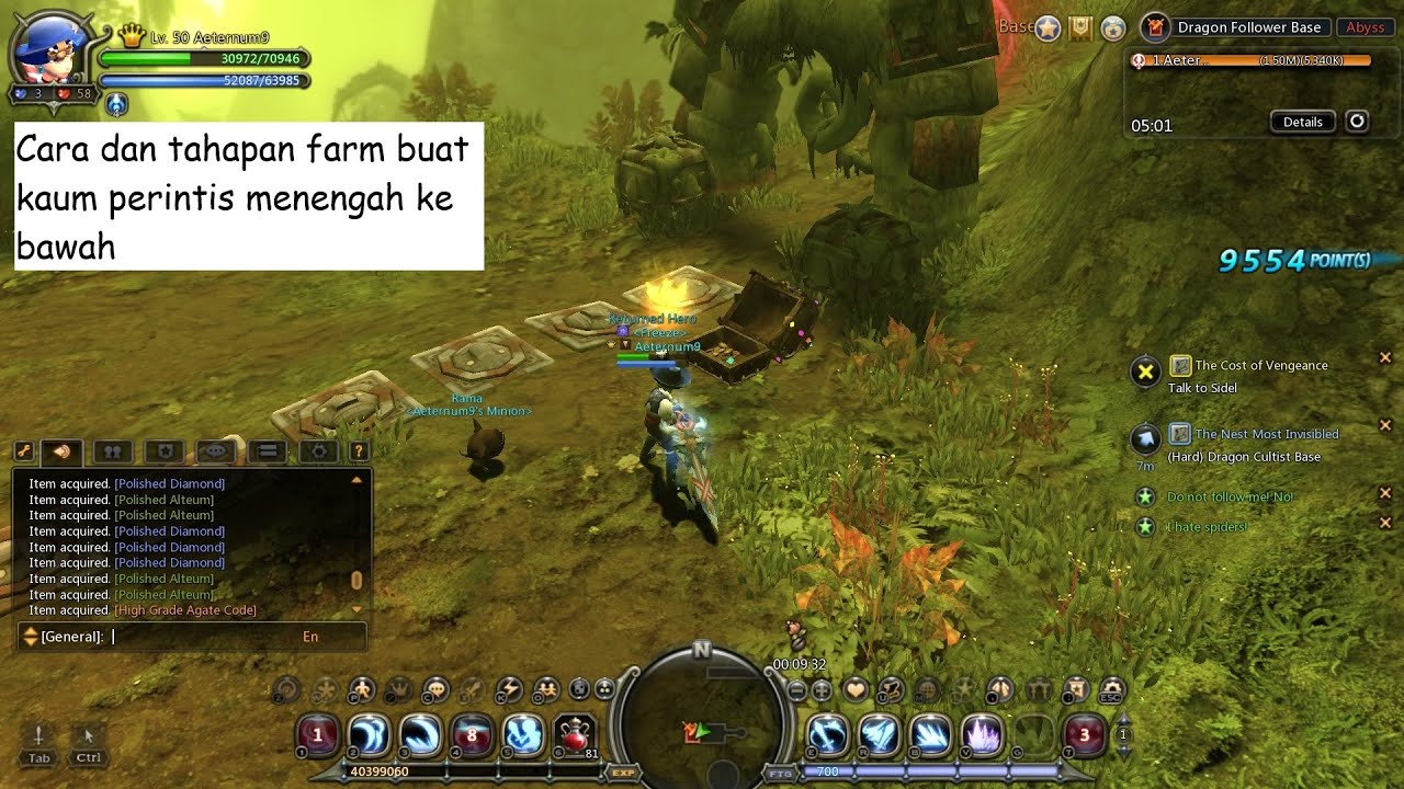 Tips Farming buat kaum perintis awal (menengah ke bawah) lv 50 - Dragon Nest Classic!