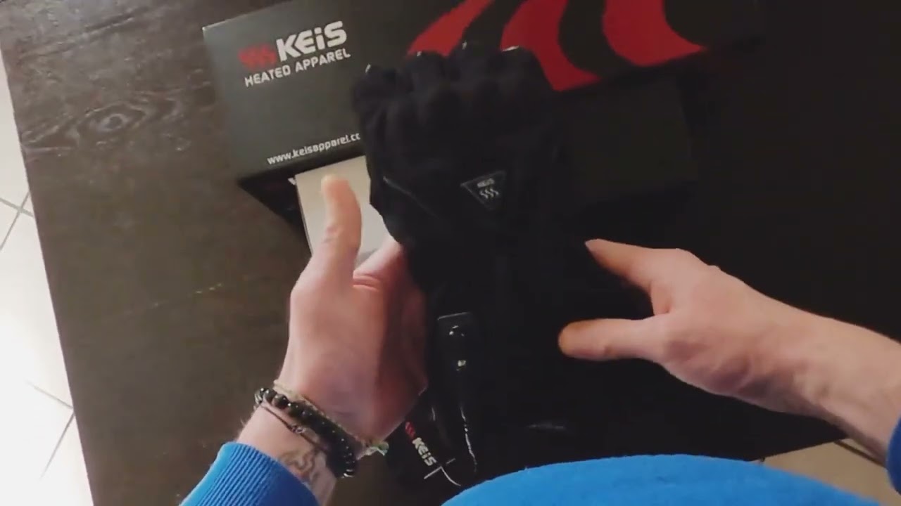 Présentation des gants chauffants KEIS G701 « avis de simple utilisateur »