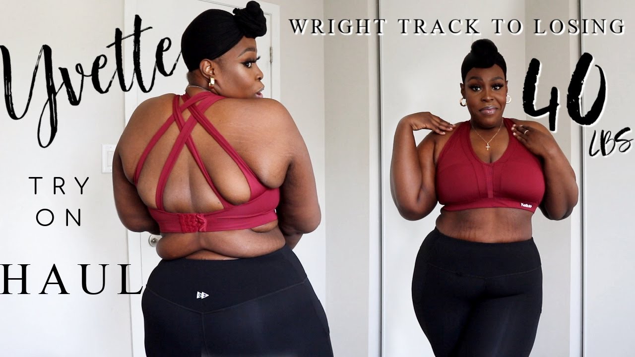YVETTE TRY ON HAUL| TRYING ON WORKOUT GEAR AFTER 40LBS WEIGHT GAIN! 😳