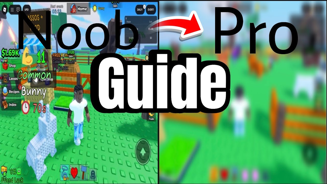 Guide for Roblox catch and tame