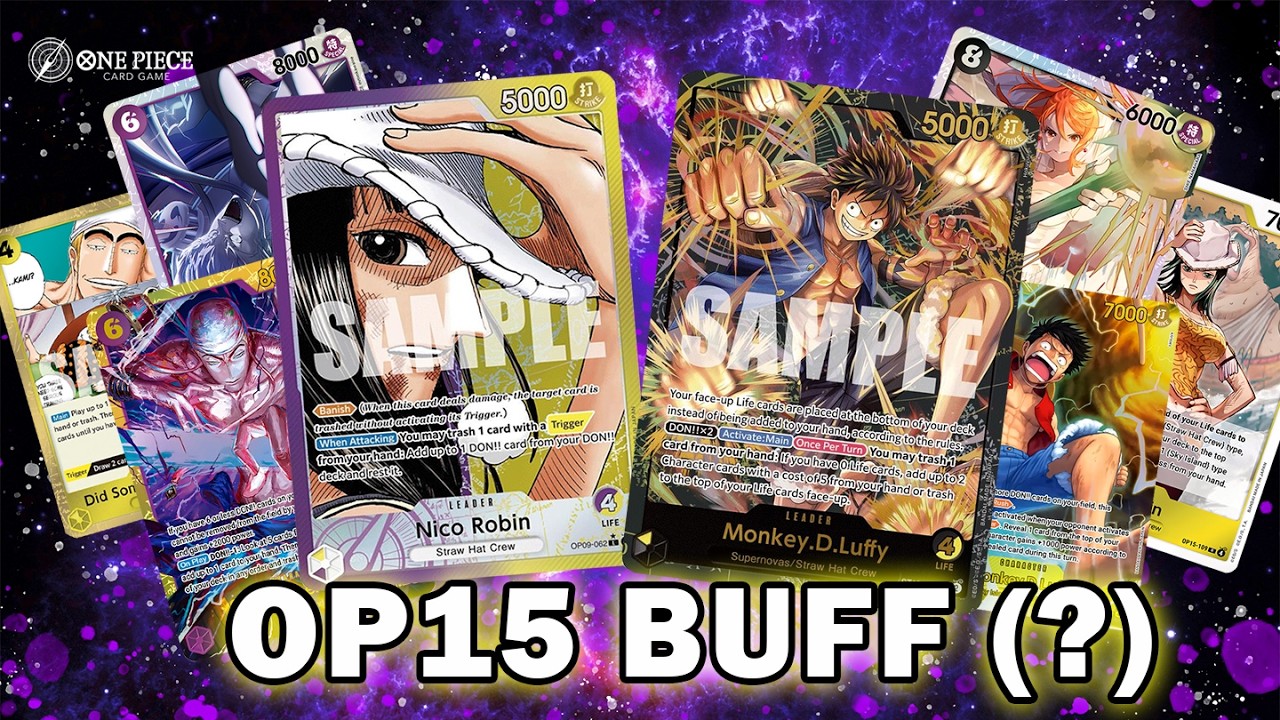 PY Robin dan BY Luffy dapet OP15 Buff (?)