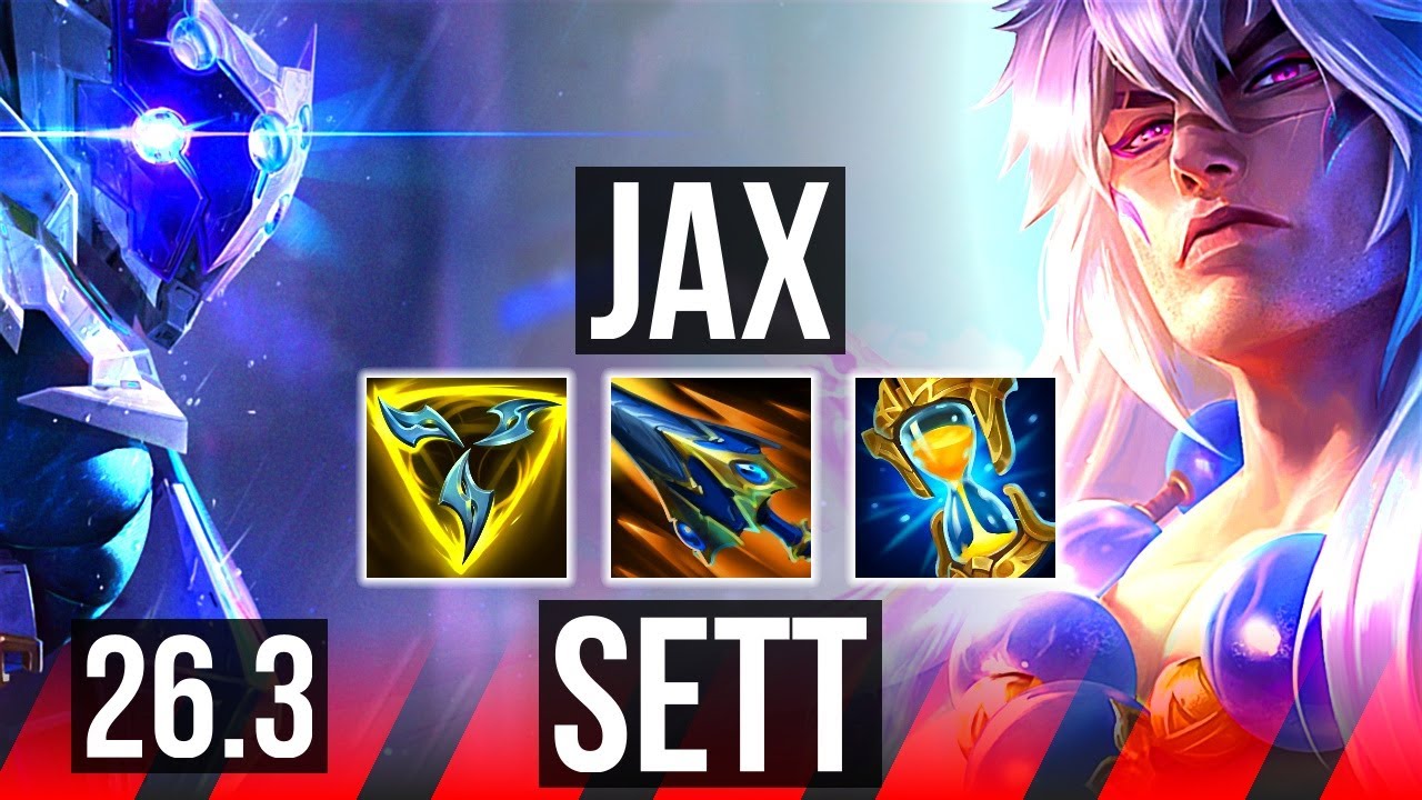 JAX vs SETT (TOP) | EUW Diamond | 26.3