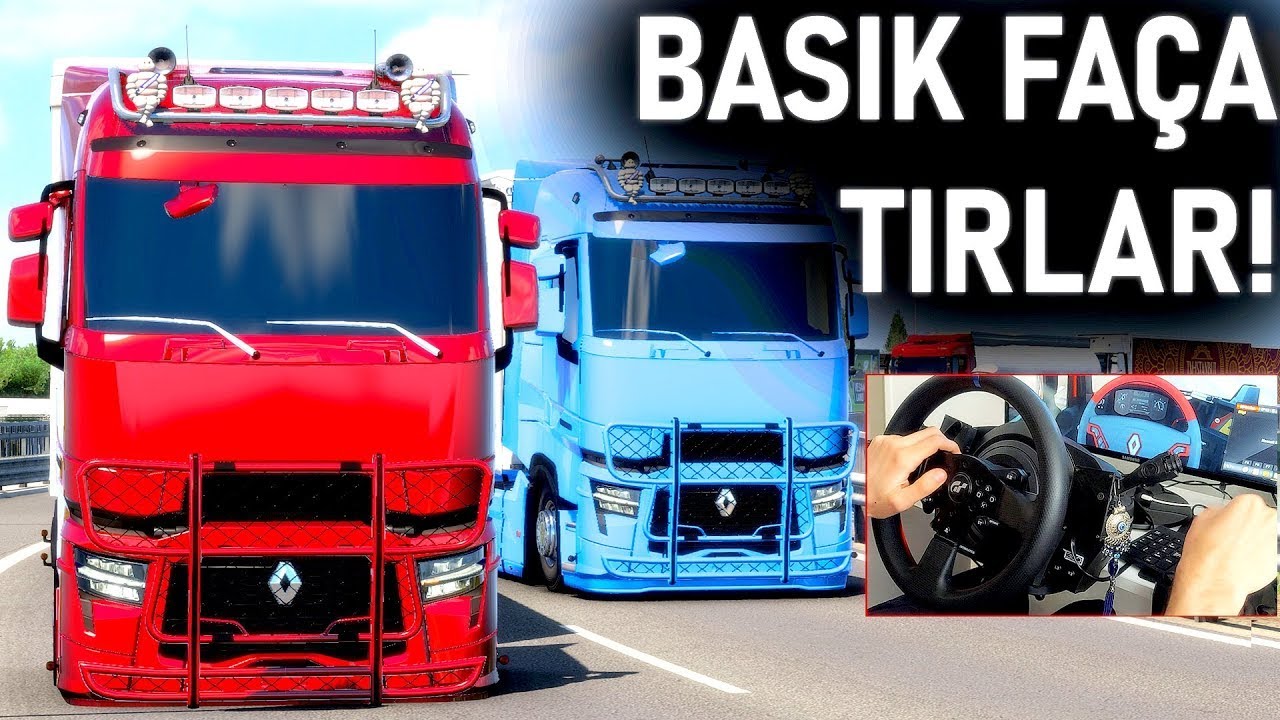 FA&Ccedil;A TIRLAR İLE JET! (KAZA) - YARIŞ ARABASI TIR - ETS 2 Mod T&uuml;rkiye Map T300RS GT  @oguzhankaplan