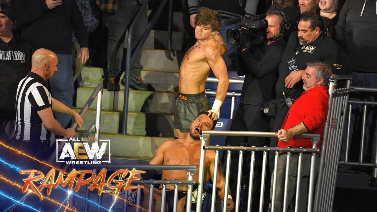 На кону стоял титул FTW между Хуком и Итаном Пейджем | AEW Rampage 04.07.23