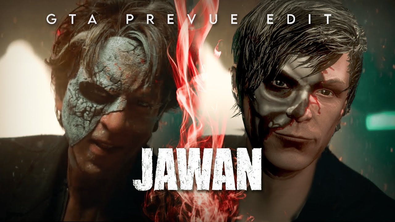 Jawan Trailer 🔥| GTA 5 Version | Shah Rukh Khan | Atlee