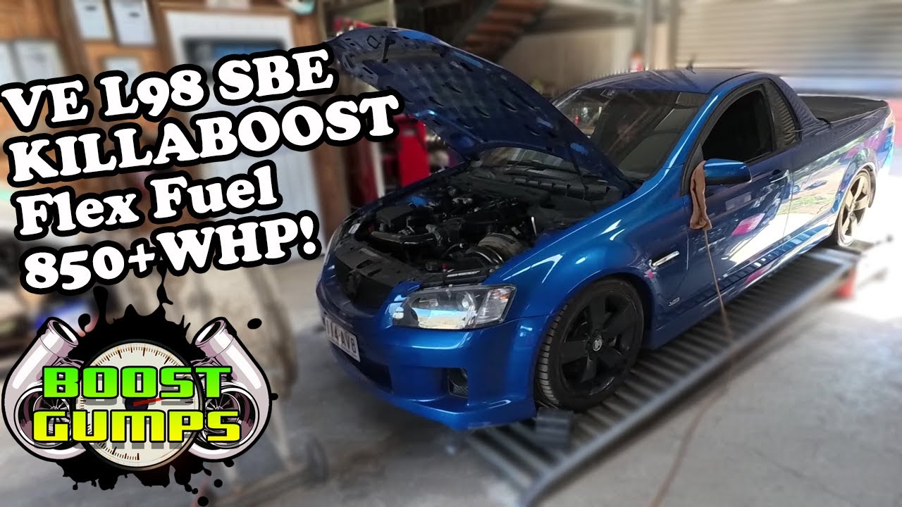 L98 Stock Bottom Over 850whp? || Killaboost VE Flex Fuel