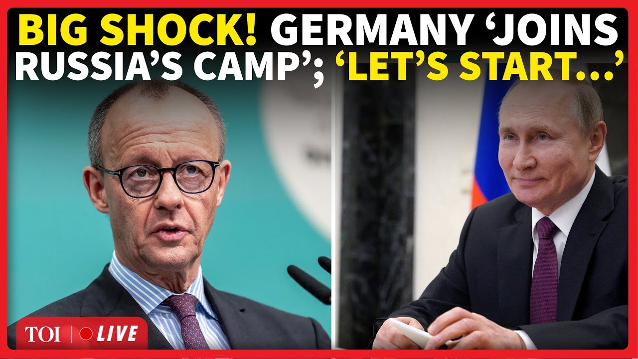 Germany ‘ENTERS Putin’s Camp’ Amid Trump’s Threats To NATO; ‘Time To Begin New…’ | Watch