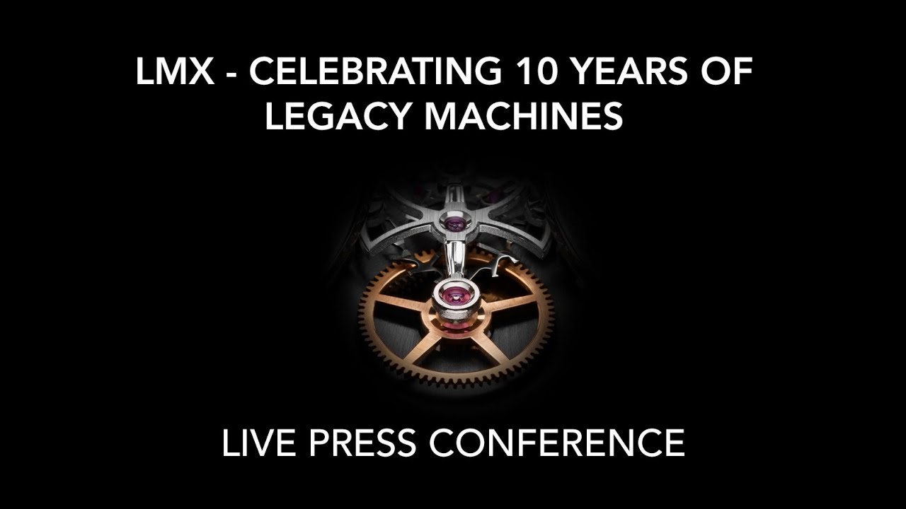 Unveiling of the LMX by Maximilian B&uuml;sser - MB&F