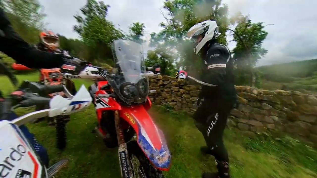 TRF GRMUID 11533 Lowna / Haggs bank lane ridden legally on motorbikes