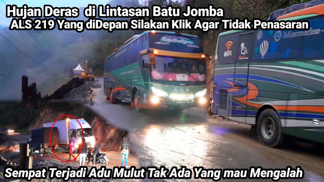 ALS Bergerak Cepat Tanah Longsoran Terlihat Bergeser di Lintasan Batu Jomba 