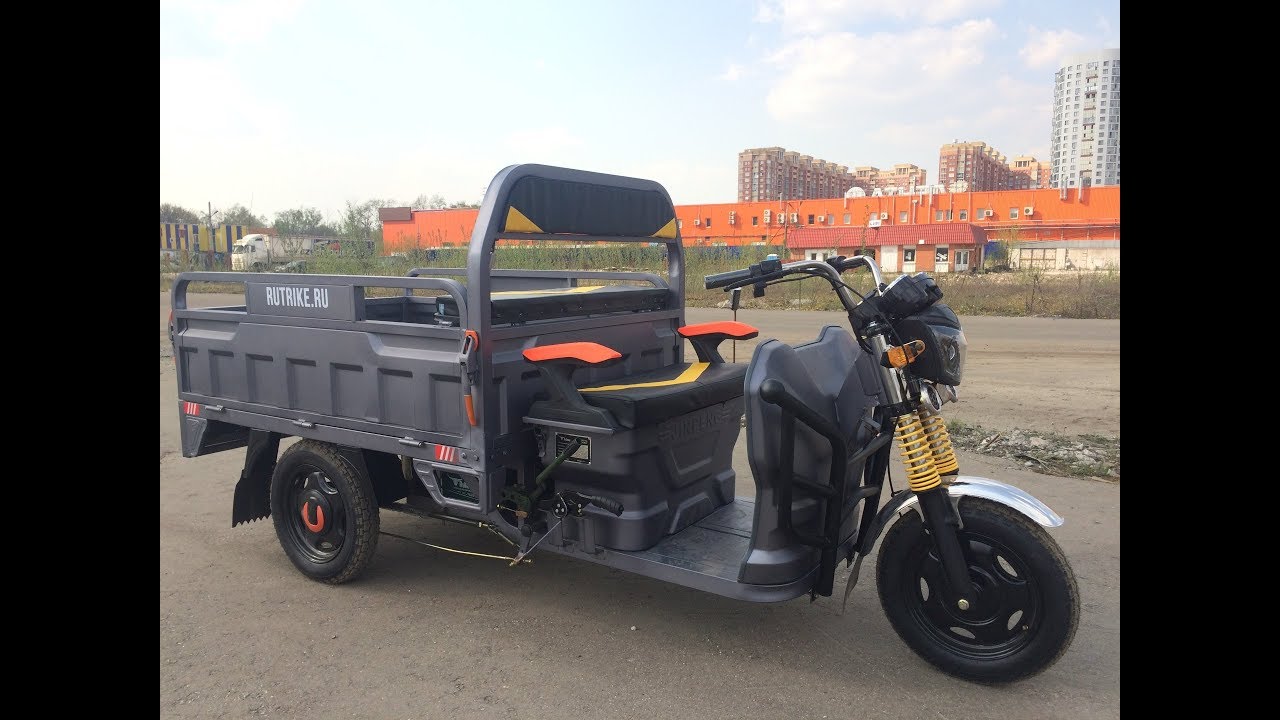 Трицикл грузовой электрический Rutrike Дукат 1500 60V1000W