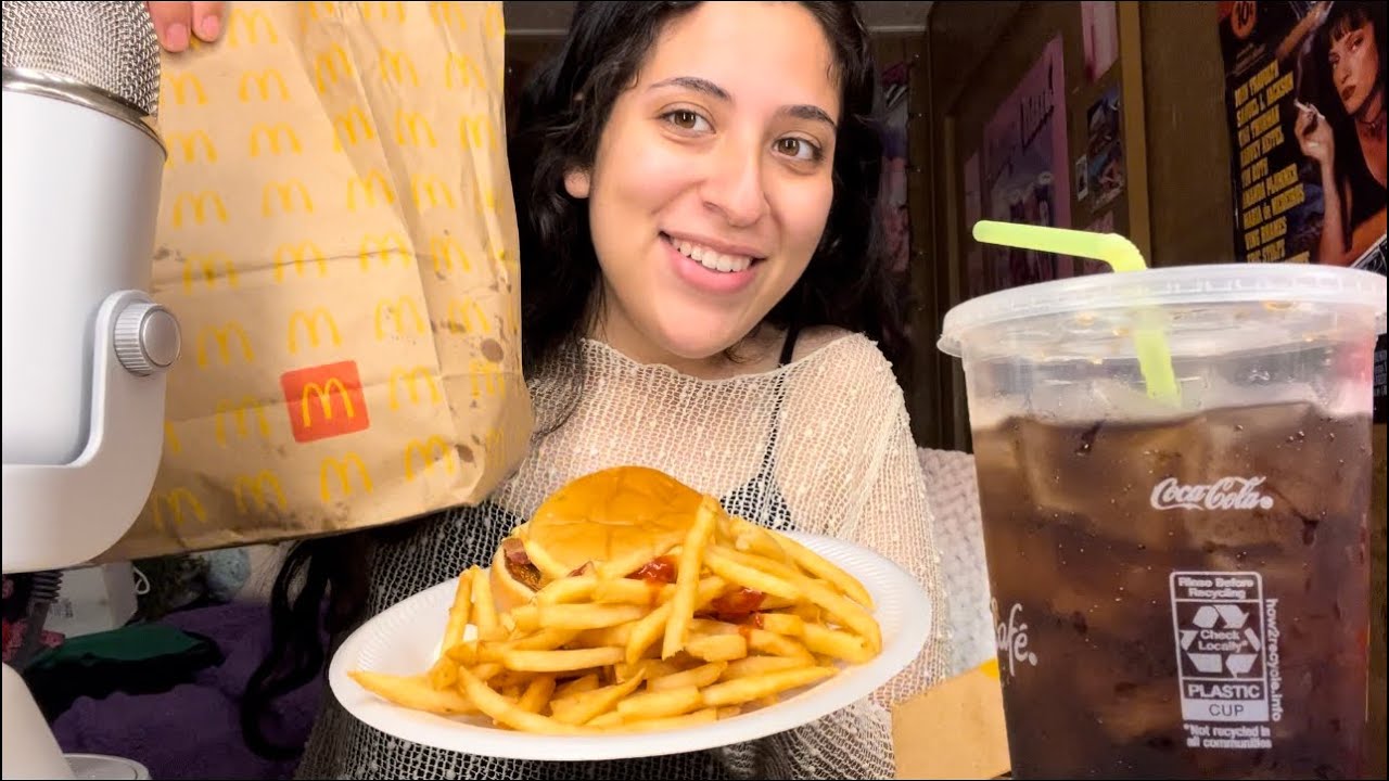 ASMR// McDonalds Mukbang 🍔🍟🥤