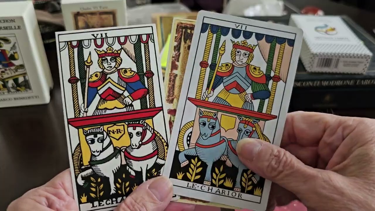 Announcements: Trzes Mamluk, Marco's Etteilla, and Mascha's #toptarottrumps The Chariot