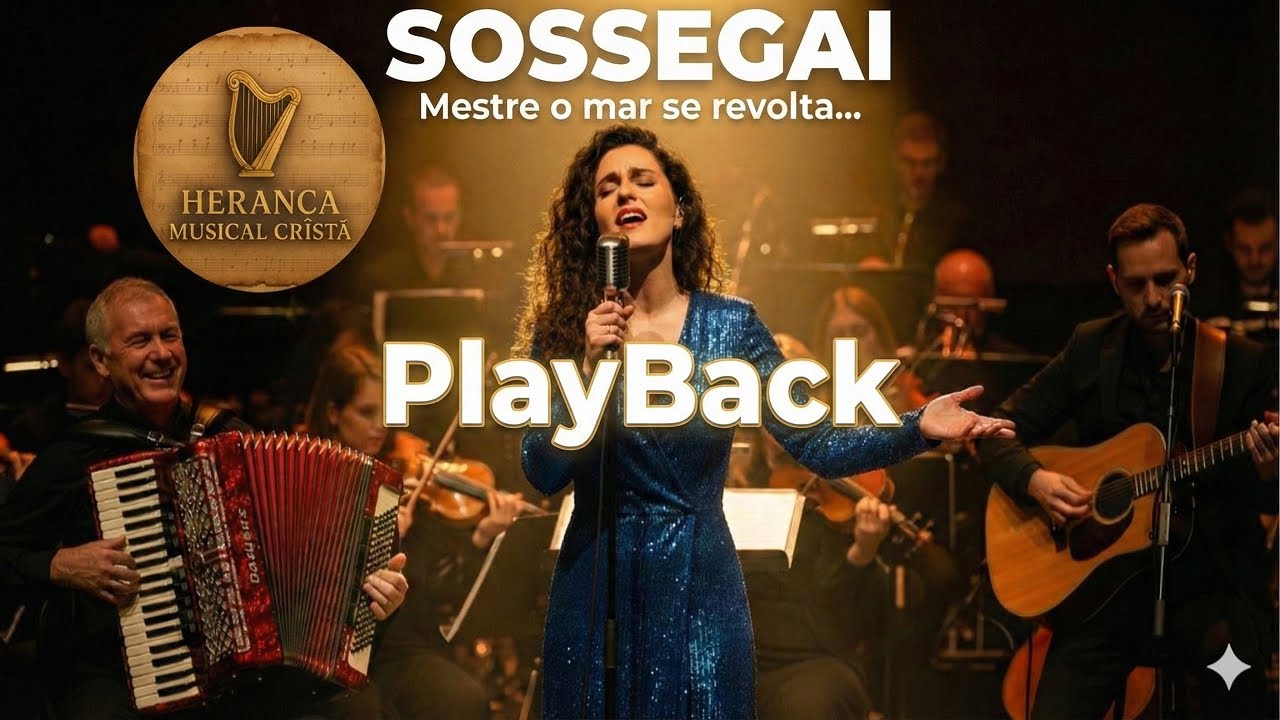 PLAY BACK SOSSEGAI I Harpa Cristã 578 I Mary Ann Bake 1874