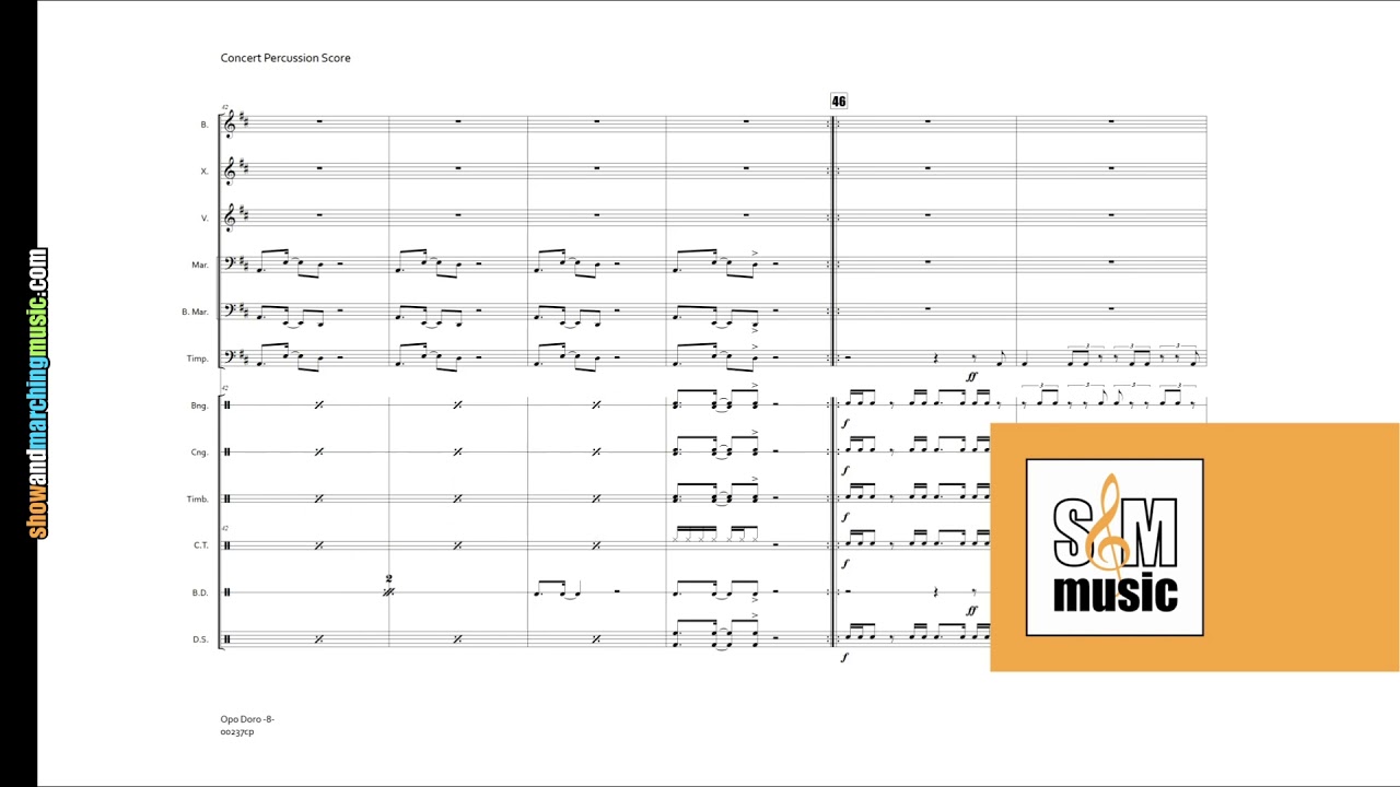 Opo Doro | On Stage Percussion | Dick Le Mair