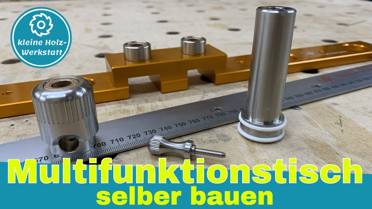 Multifunktionstisch / Lochplatte selber bauen⎜ Parf Guide System #1⎜kleine holzwerkstatt