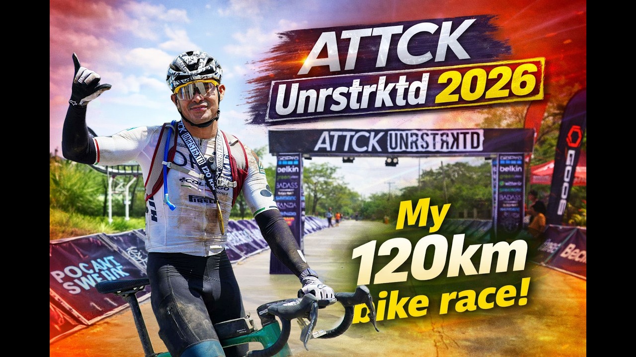 ATTCK Unrstrktd 2026! My 120km bike race! | Ion Perez