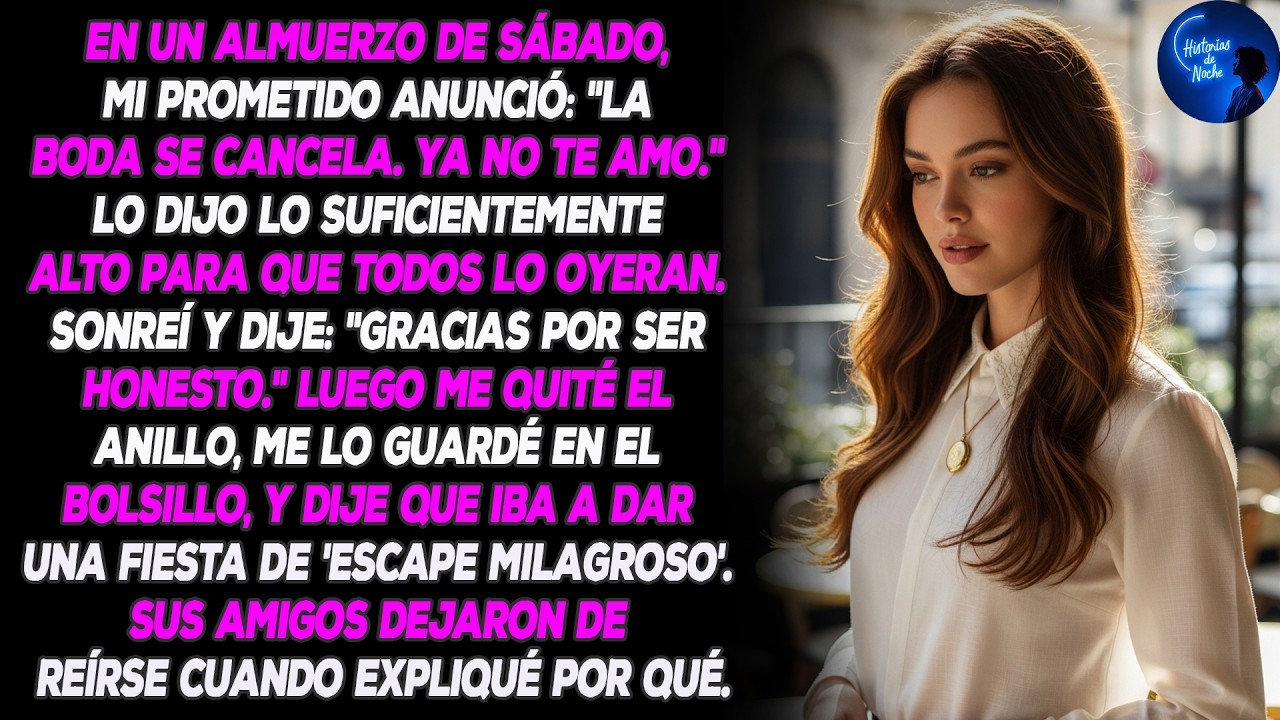 Él Terminó Nuestra Boda En Público Para Destrozarme, Pero Mi Respuesta Puso Su Mundo Patas Arriba...