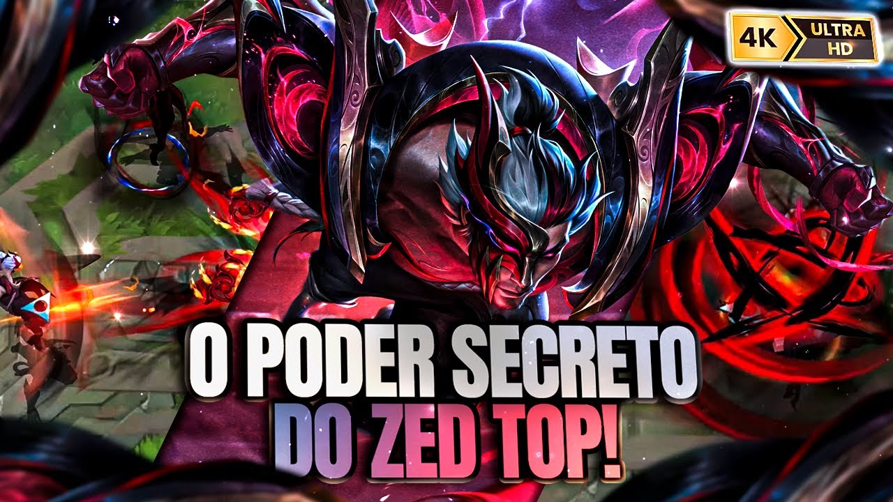 ZED TOP FUNCIONA? O BUFF DEIXOU ELE INTERESSANTE! | LOL WILD RIFT