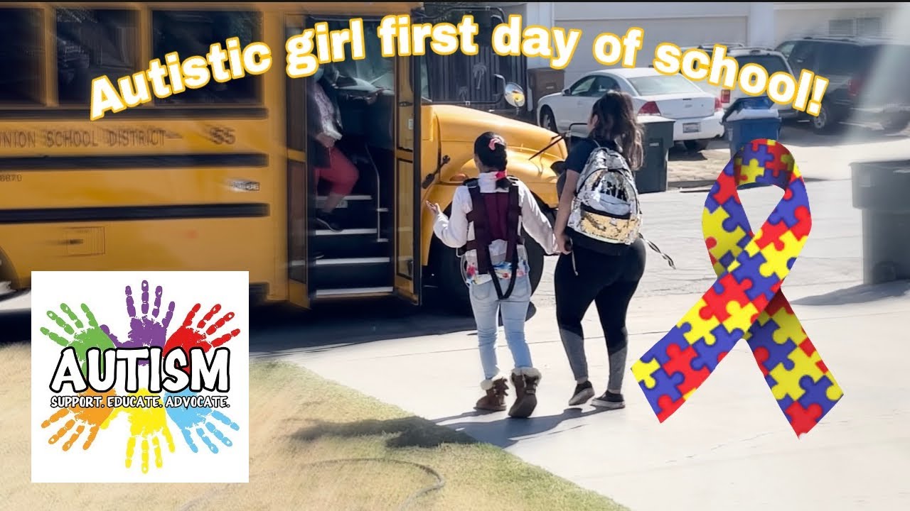 Autistic girl goes back to school! | First day! | ASD Moderate to Severe SDC | Autism life with Ashy