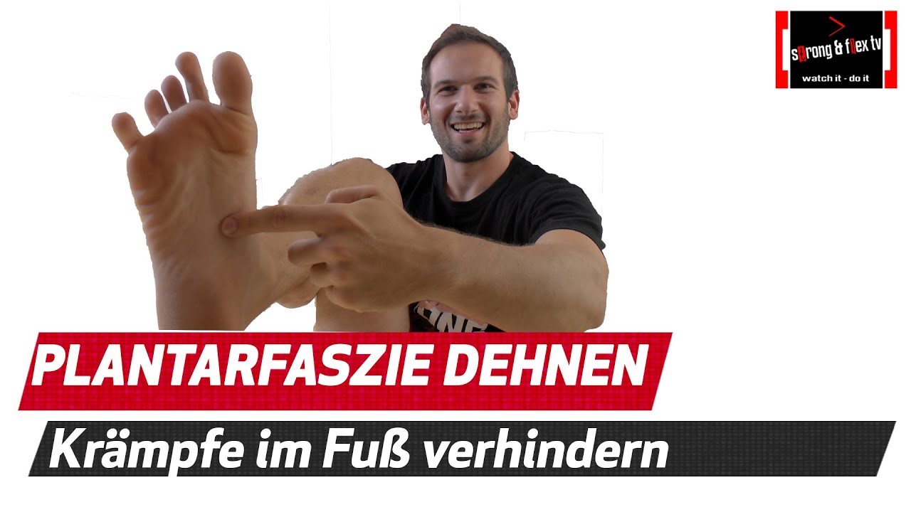 Plantarfaszie dehnen - Hilfreich bei Plantarfasziitis