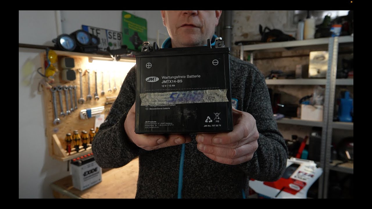 Wartungsfreie Motorrad Starterbatterie retten/wiederbeleben, geht das?
