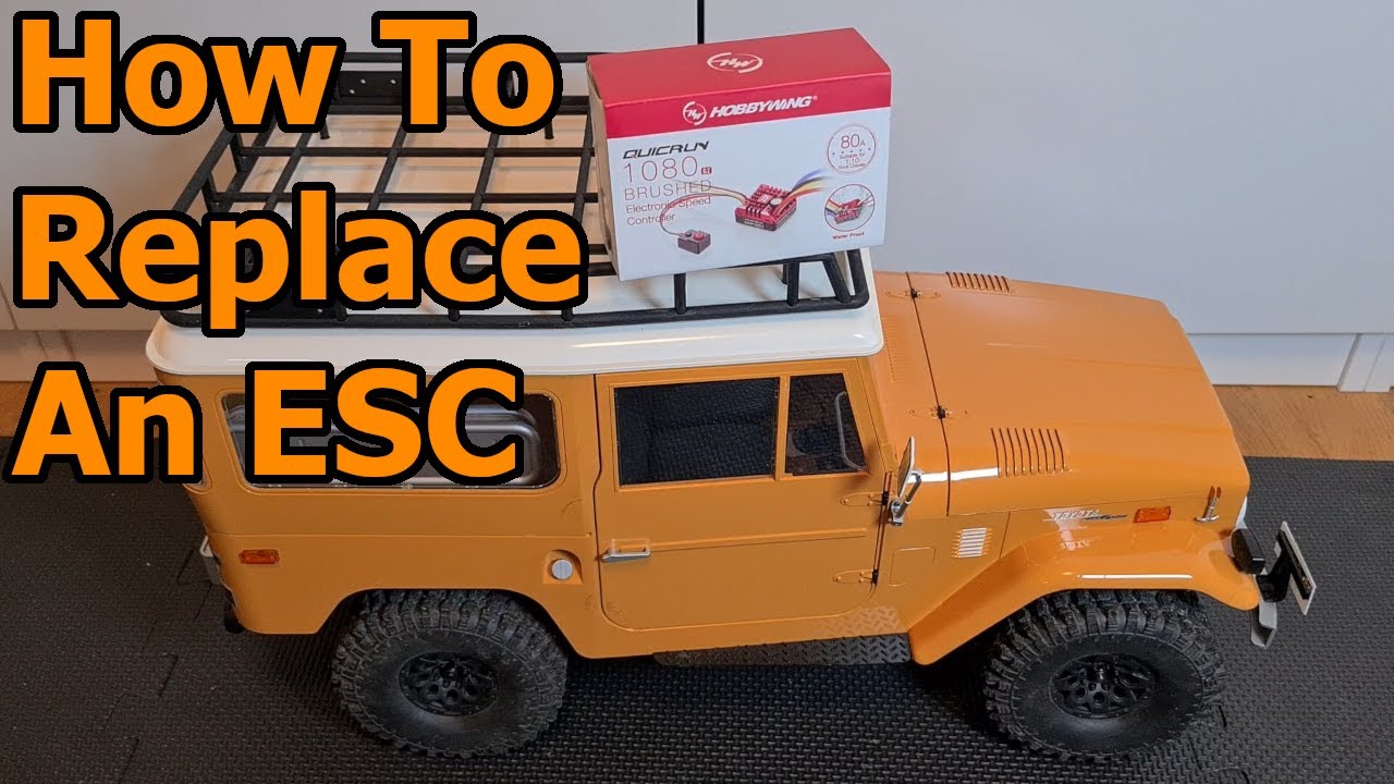 How to replace an ESC