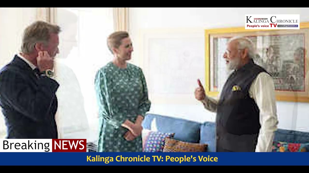 Kalinga Chronicle TV : People's Voice: Odisha Pattachitra adrons wall of Danish PM's House