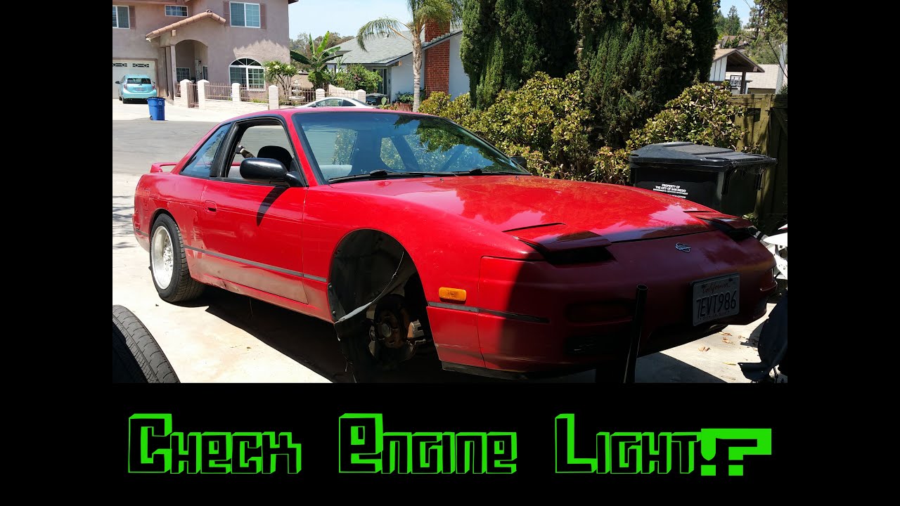 How to get codes from your check engine light 240sx s13