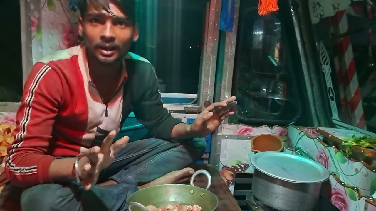 Special chicken curry truck driver life minivlog #vlogs #vlogs #food #vlogs #cooking 
