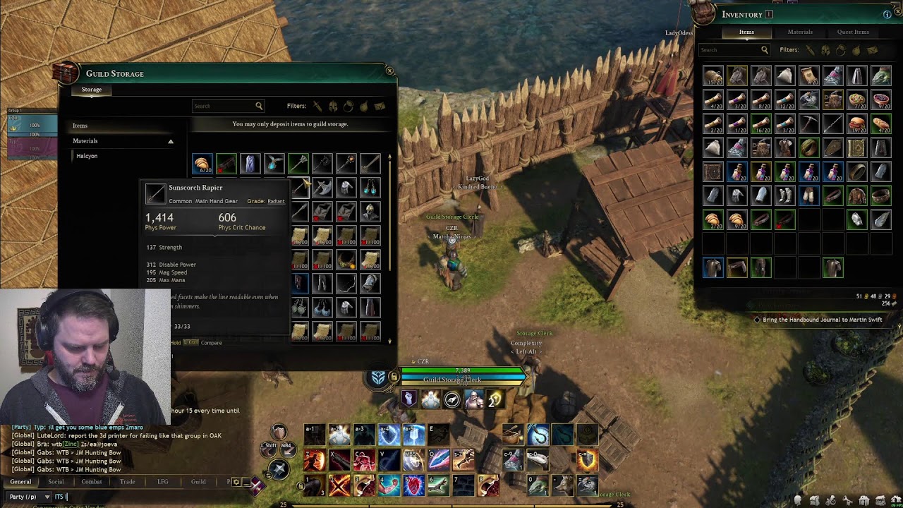 HAPPY NEW YEAR! Mining Armor smithing and chilling