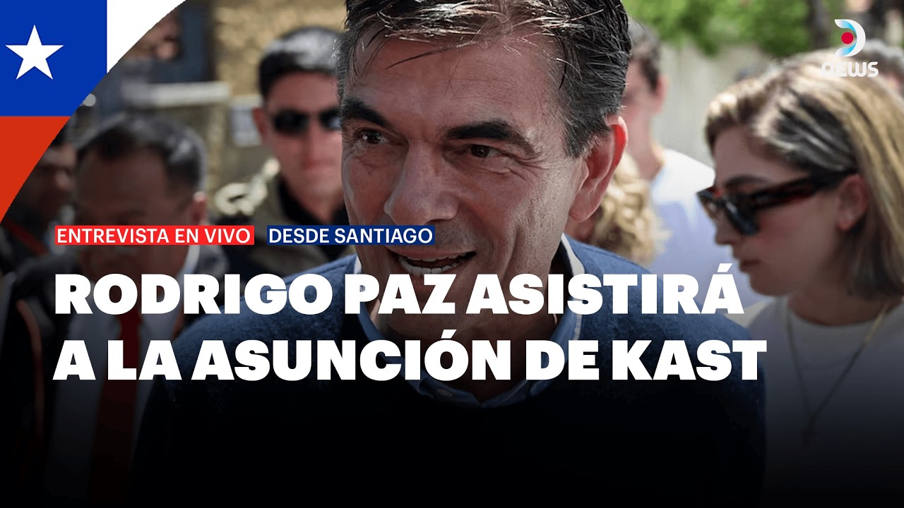 🇨🇱 Confirmación de la presencia de Rodrigo Paz en el cambio de mando en Chile | DNews