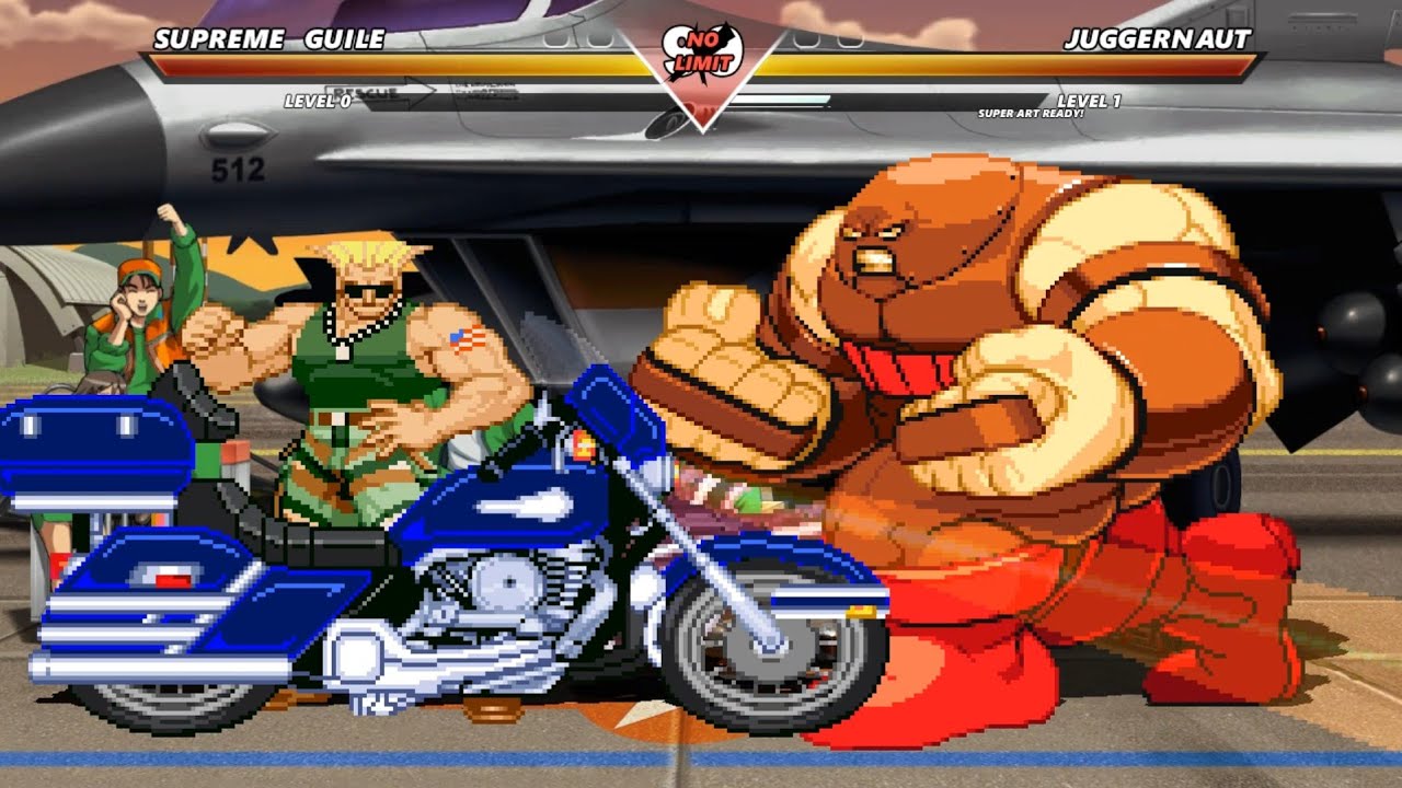 SUPREME GUILE vs JUGGERNAUT - Amazing epic fight battle !