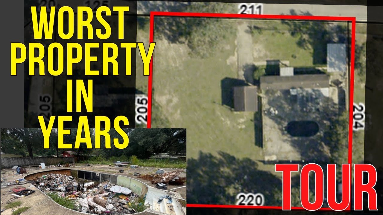 Worst Foreclosure I've Seen in Years ~ But it's on 1 Full Acre with a Pool