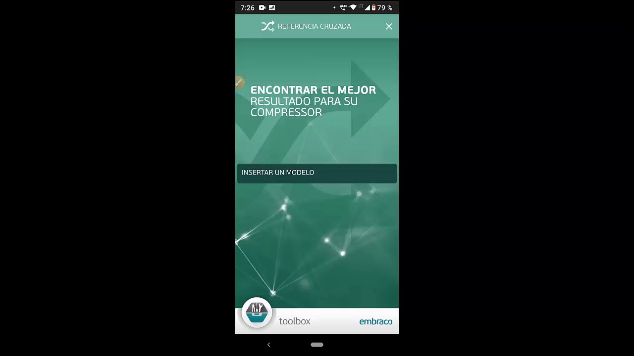 COMO SELECCIONAR COMPRESORES DE REEMPLAZO CON LA APP DE EMBRACO POR OPCION DE REFERENCIA CRUZADA