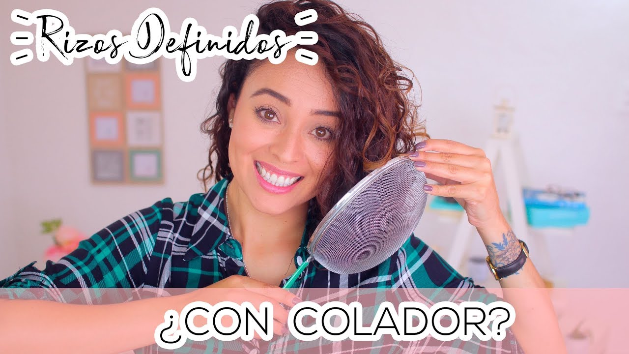 NO PODRÁS CREER LO QUE UN COLADOR LE HIZO A MIS RIZOS 😱 *Fabi Ortiz