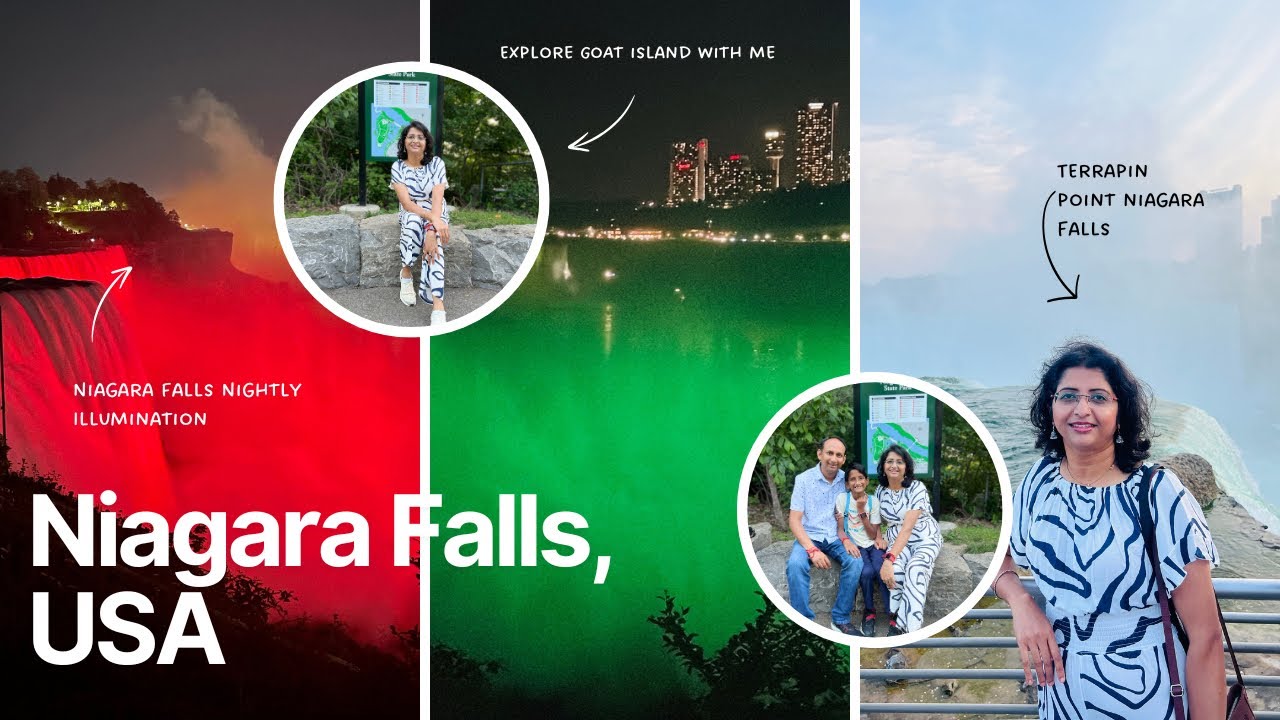 Niagara Falls at Night | Goat Island, Terrapin Point & Illumination Magic