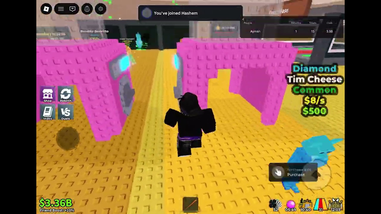 ADMIN ABUSE! Steal a brainrot 