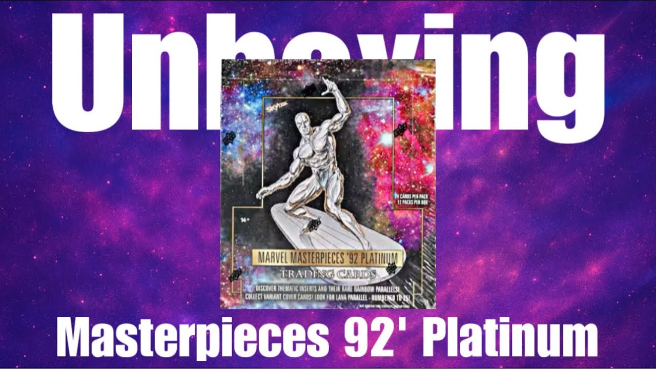 Unboxing Marvel Masterpieces 92’ Platinum
