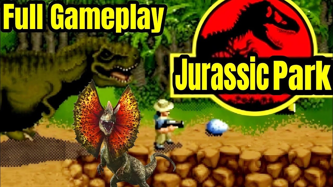 playing a full game of jurassic park 🔴