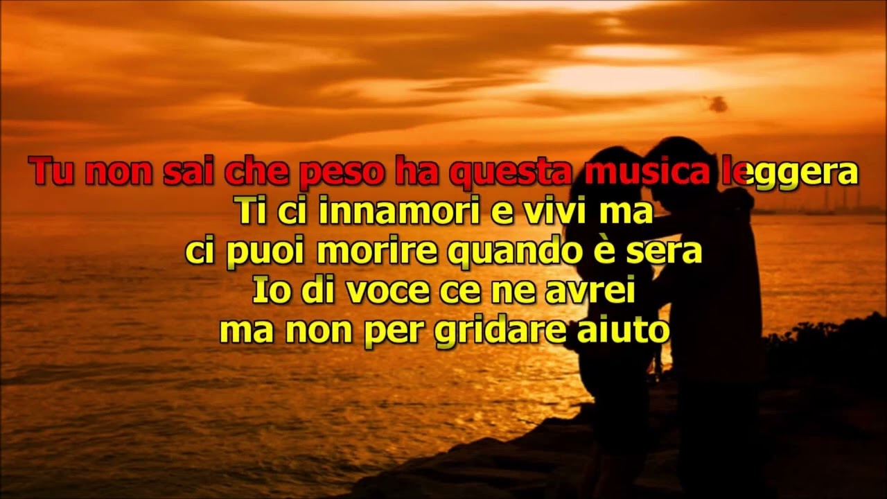 Gianni Morandi - Uno su mille KARAOKE
