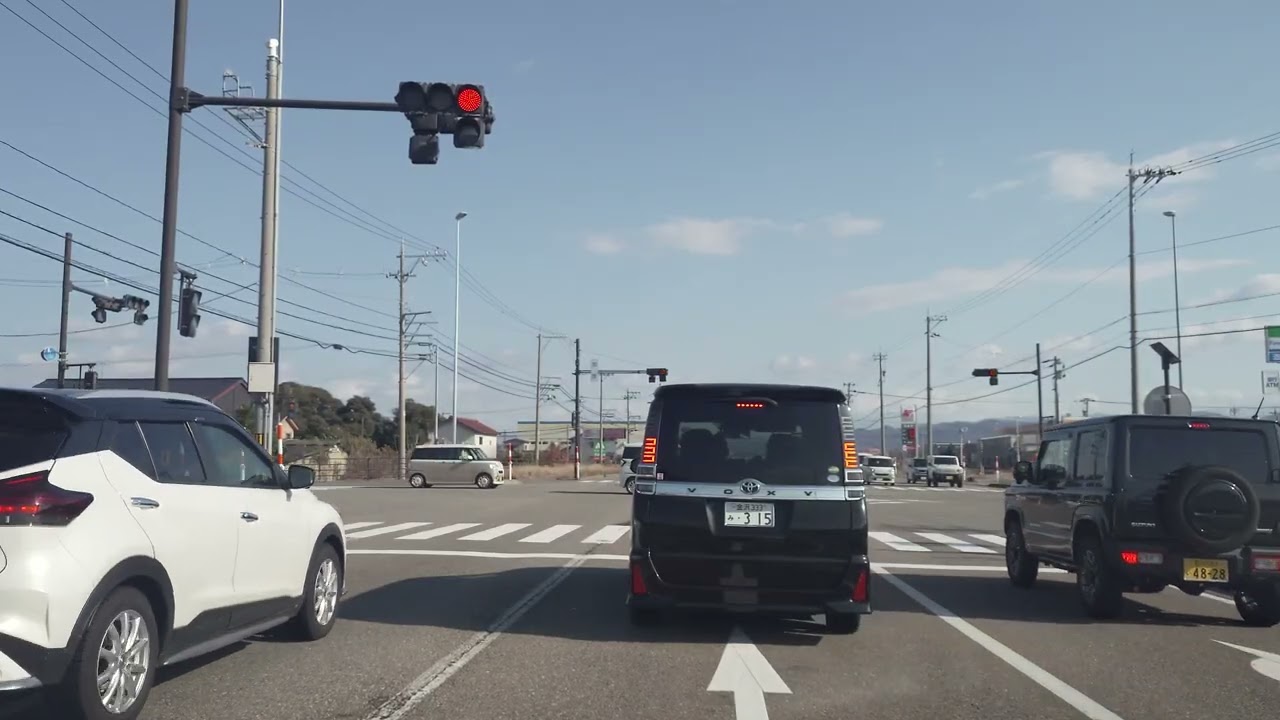 石川県　加賀市　国道8号　2車線に拡張