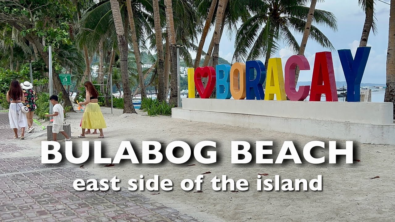 Boracay Philippines | Exploring East Side Of Boracay Island | Bulabog Beach Walking Tour