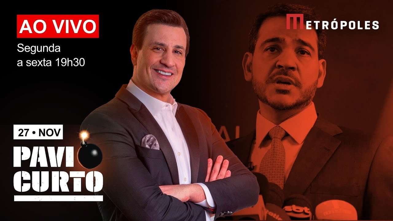 PAVIO CURTO COM PAVINATTO AO VIVO (27/11): RECADO A MARIA GADÚ; MORAES; TOFFOLI; E + NOTÍCIAS RUINS