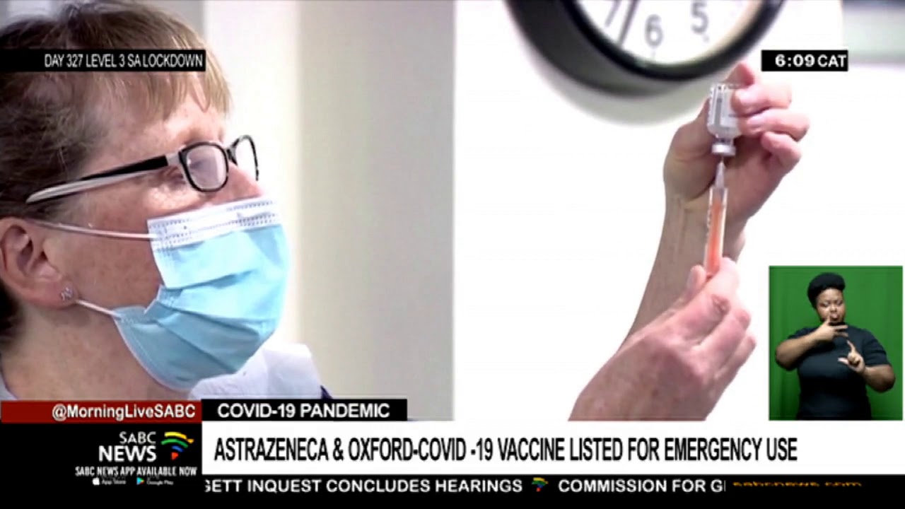COVID-19 Pandemic | Oxford-AstraZeneca COVID-19 vaccine listed for emergency use
